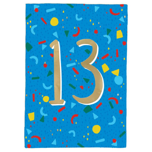 Picture of 13 BIRTHDAY CARD